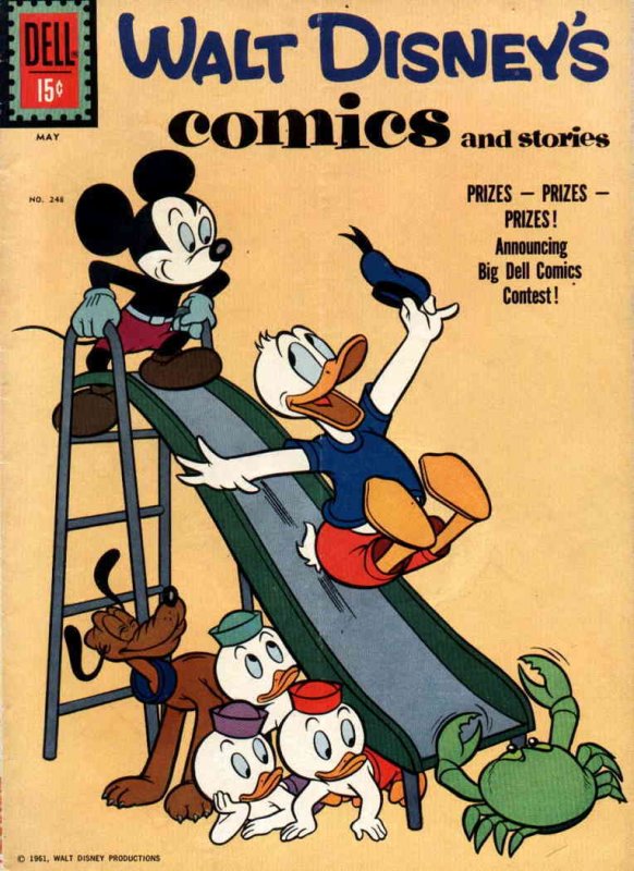 Walt Disney's Comics and Stories #248 FN ; Dell | May 1961 Donald Duck Mickey Mo