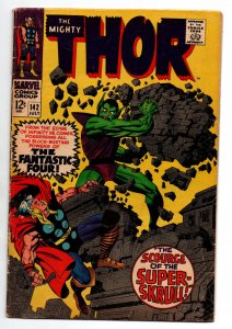 The Mighty Thor #142 - Thor vs Super Skrull - Jack Kirby - 1967 - GD/VG