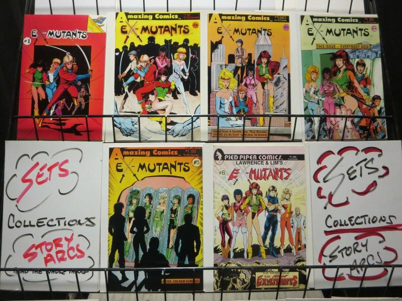 EX MUTANTS 1-6(AM/ET/PP)ROM LIM DEBUT!