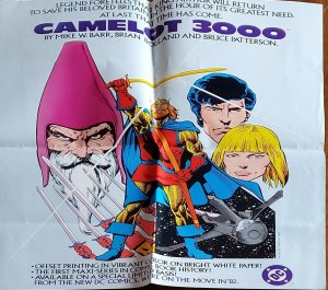 Camelot 3000 Folded Promo Poster (1982) DC Comics