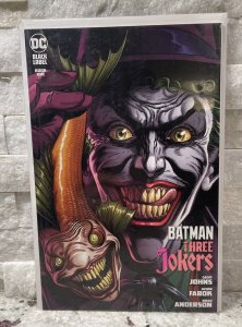 Batman THREE JOKERS #1 2020 FISH VARIANT Cover JOKER DC Comics NM+ Card Incl