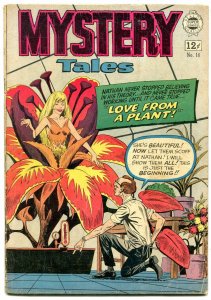 Mystery Tales #16 1964- Super Golden Age Horror Reprint- Love from a plant VG- 