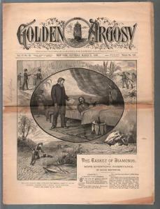 Golden Argosy #278 3/31/1888-Munsey-Argosy precursor-Gayle Winterton-VG