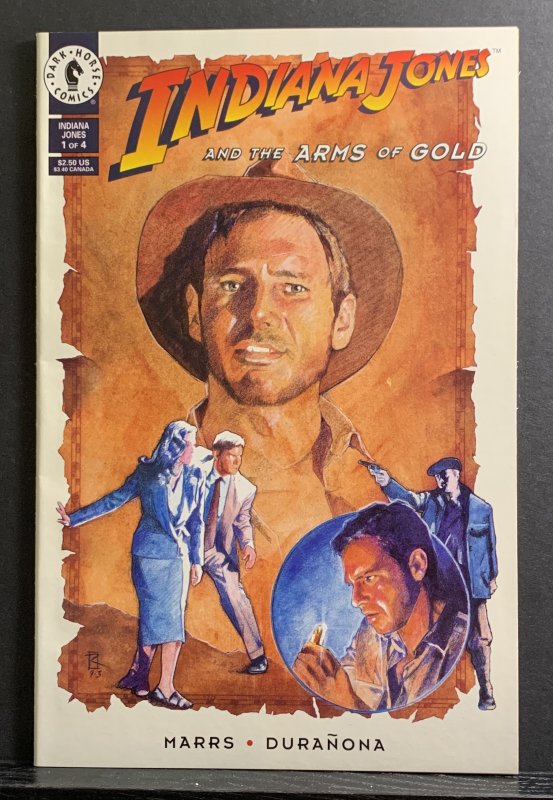 Indiana Jones and the Arms of Gold #1 (1994) Lee Marrs Story Russell Walks Cover