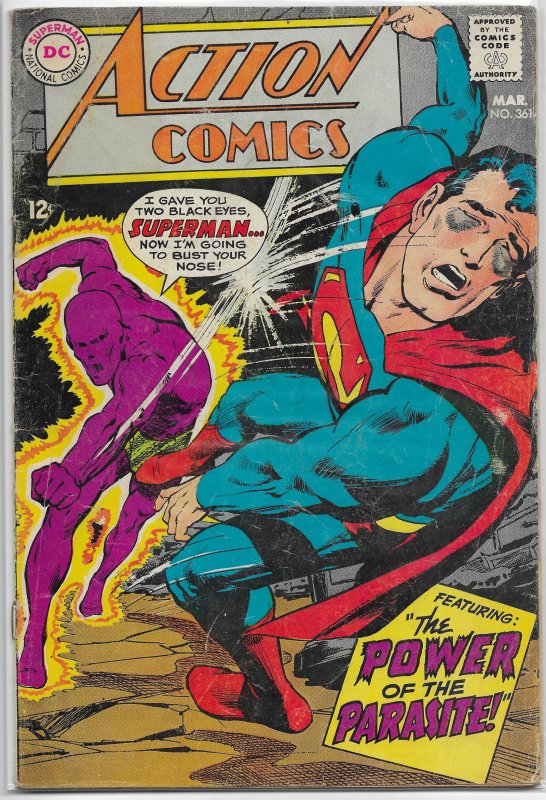Action Comics   vol. 1   #361 GD Supergirl