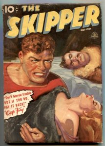 The Skipper Pulp July 1937- Cap Fury VG-