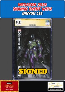 ULTIMATES #12 CGC SS 9.8 INHYUK LEE SIGNED MEGACON PRESALE