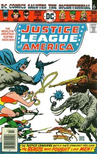 Justice League of America #132 FN ; DC | July 1976 Bicentennial