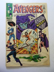 The Avengers #26 (1966) VG Condition