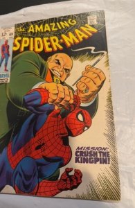 The Amazing Spider-Man #69 (1969)spiderman vs Kingpin