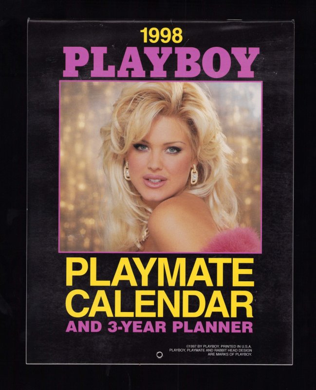 Playboy - Playmate Calendars: 1992 & 1998 2pc Lot. Sealed / VF