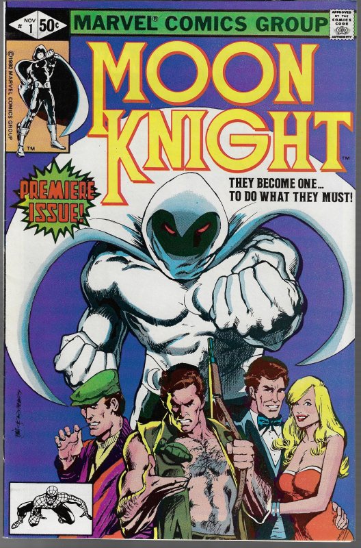 Moon knight #1 (Marvel, 1980) KEY NM to NM-