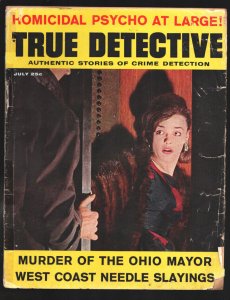 True Detective 7/1962-Crime Spree in Dixie by D.L. Champion-Pep Pills and a S...