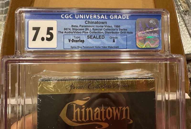 CHINATOWN BETA CGC Graded 7.5 A 1986 SPECIAL COLLECTORS EDITION