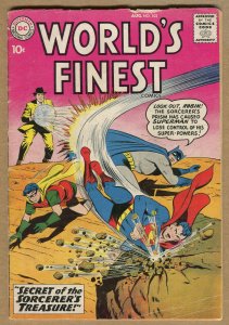 World's Finest #103 - Sorcerer's Treasure - 1959 (Graded 3.0) WH