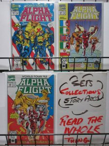 ALPHA FLIGHT (1983-1990) 107-109 World Tour