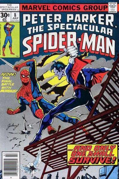 Spectacular Spider-Man (1976 series)  #8, Fine+ (Stock photo)