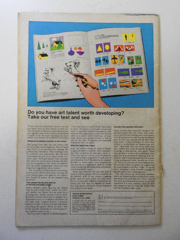 The Avengers #71 (1969) VG Condition cover detached bottom staple