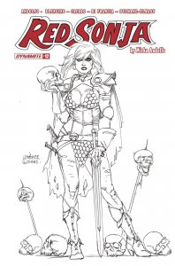 Red Sonja (2021) #12 1:25 Linsner Virgin Variant Dynamite Entertainment EB26