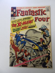 Fantastic Four #28 (1964) VF condition date written on back cover