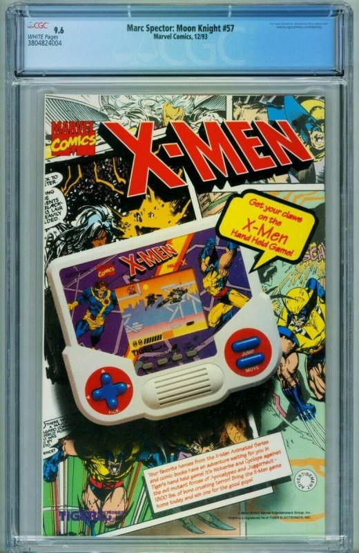 Marc Spector Moon Knight #57 CGC 9.6 comic book  Spider-Man 3804824004