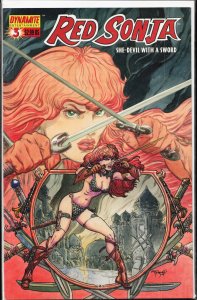 Red Sonja #3 Kaluta Cover (2005) Red Sonja