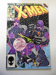 The Uncanny X-Men #202 (1986) VF Condition