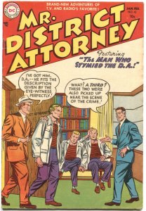 MR. DISTRICT ATTORNEY #43---1955---DC CRIME AND MYSTERY COMIC BOOK 