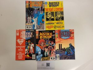 5 Justice League America DC Comic Books #52 54 56 57 70 69 TJ25