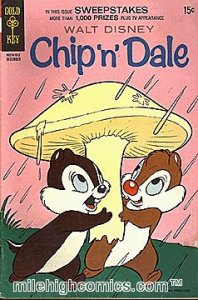 CHIP 'N' DALE (1967 Series)  (GOLD KEY) #5 Very Good Comics Book