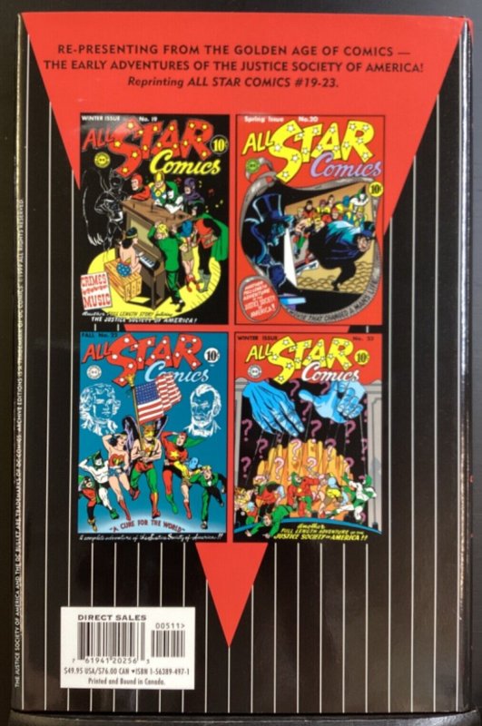 DC Archives All Star Comics Vol. 5 #19-23 HC - 1999 