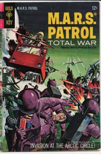 M.A.R.S. Patrol Total War #4 (1967) M.A.R.S. Patrol Total War