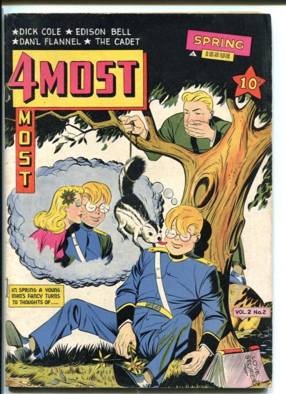 4MOST COMICS V.2#2-FUNNY SKUNK GAG COVER FN