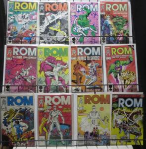 ROM SPACEKNIGHT MEGA-COLLECTION! 65 ISSUES! VG-F or better! Mantlo/Buscema/Ditko