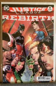 Justice League: Rebirth Second Print Cover (2016)