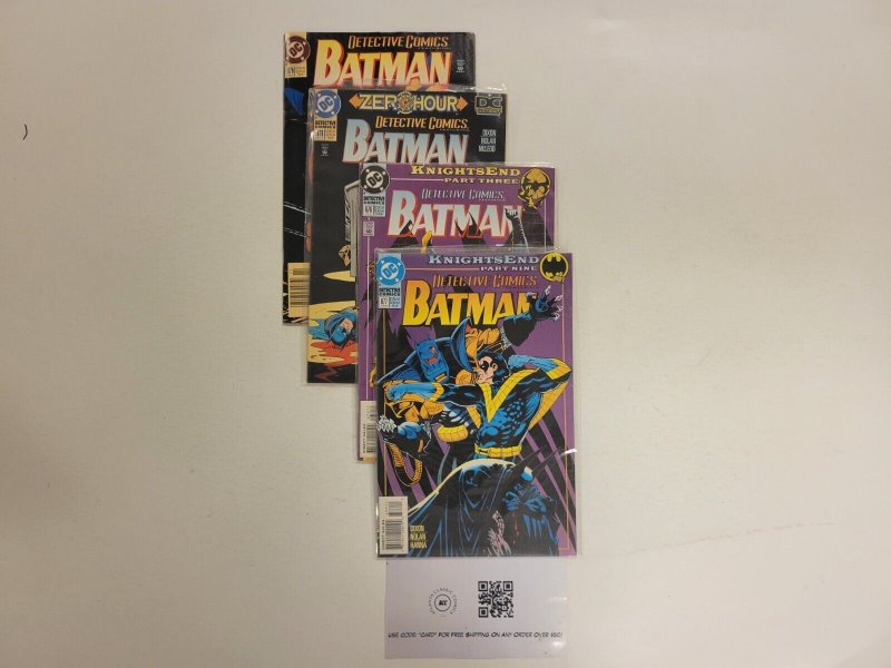 4 Detective Comics Batman DC Comic Books #676 677 678 678 40 LP6