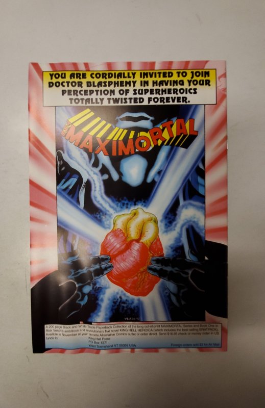 Bratpack/Maximortal Super Special #2 (1997) NM King Hell Comic Book J708