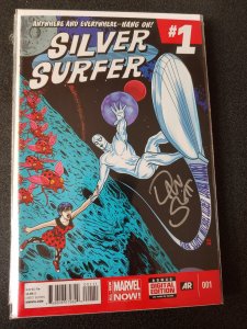 ​SILVER SURFER #1 AUTOGRAPHED BY DAN SLOTT WITH COA
