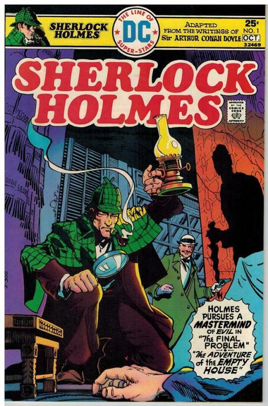 SHERLOCK HOLMES (1975) 1 VF Oct. 1975 COMICS BOOK