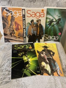 SAGA lot of 5 books