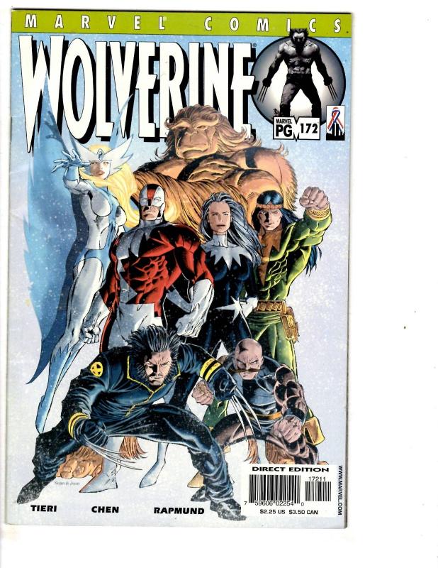 4 Wolverine Marvel Comic Books # 171 172 173 174 X-Men Alpha Flight Tieri WM1
