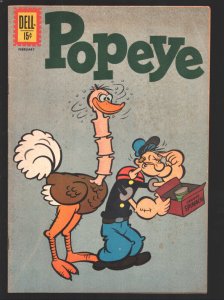 Popeye #63  1962 - Dell  -VG+ - Comic Book