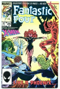 Fantastic Four #286 1985 Jean Grey returns-X-Factor begins--marvel