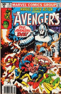 Marvel Super Action #28 (1981) The Avengers