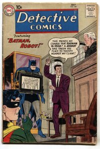 DETECTIVE  #281--1960--DC--BATMAN--JOHN JONES--comic book