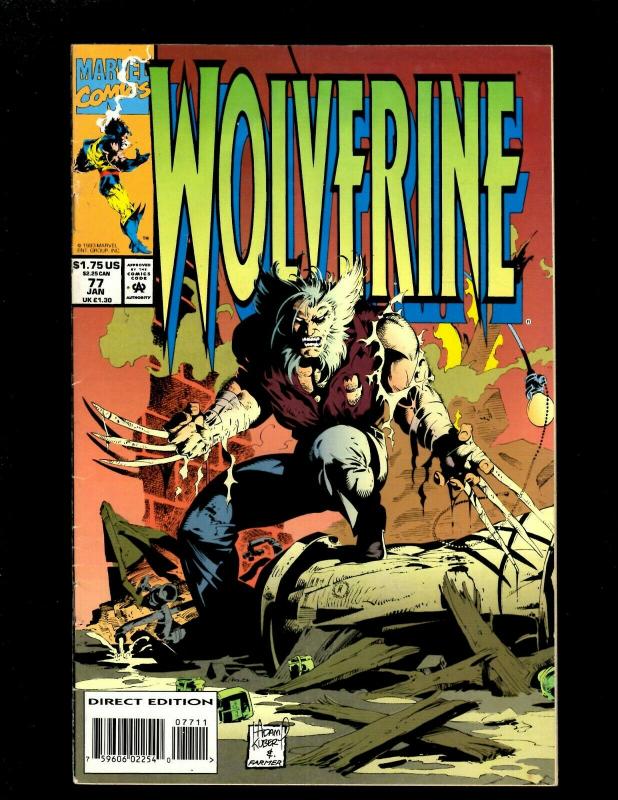  Lot of 12 Wolverine Marvel Comics #67 69 70 71 72 73 74 75 76 77 78 79 HY7