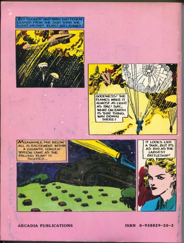 Strange Adventure of Myra North Special Nurse 1987-reprints 1936 comic strips-VF