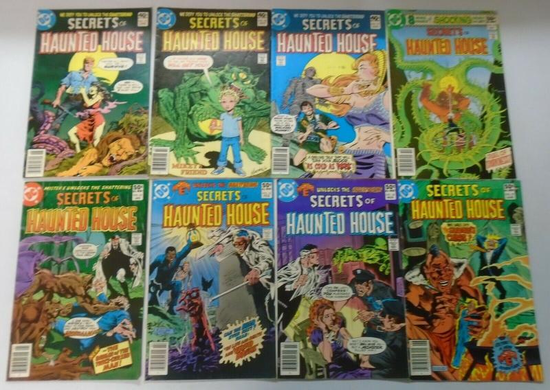 DC Horror Comic Lot Secrets of Haunted House From:#2-45, 31 Different Avg 4.0 VG