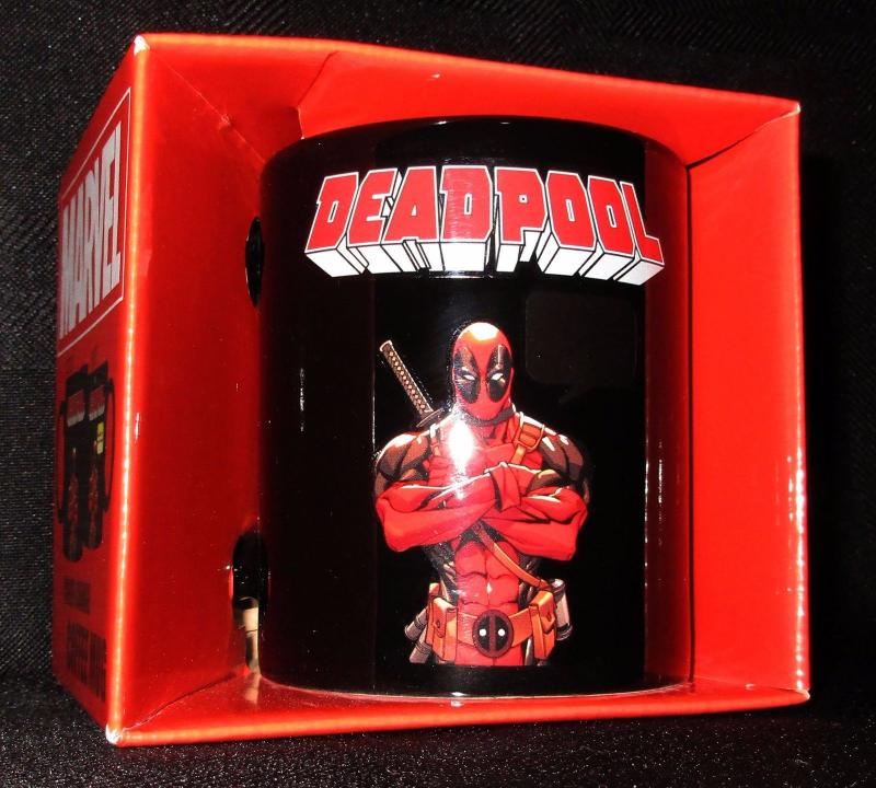 Deadpool PX Heat Change Coffee Mug in Black - I'm on a coffee mug! - New!