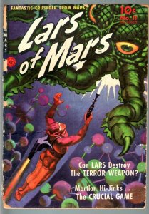 LARS OF MARS #11-1951-JERRY SIEGEL-GENE COLAN-SCI FI GOLDEN AGE-FR FR